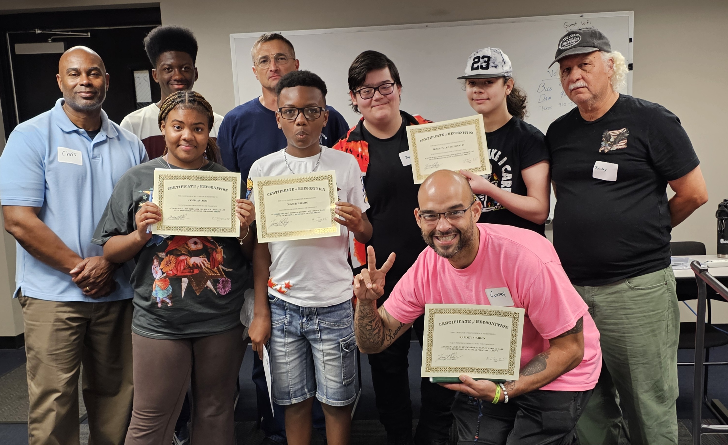 Certificate Ceremony